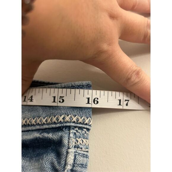 Pilcro embroidered boho STET midi shorts size 27 - Picture 7 of 10